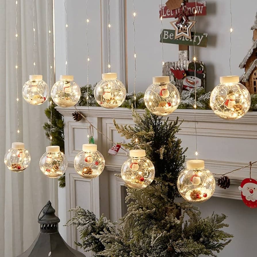 Luminițe  Perdea  “Сhristmas Balls”