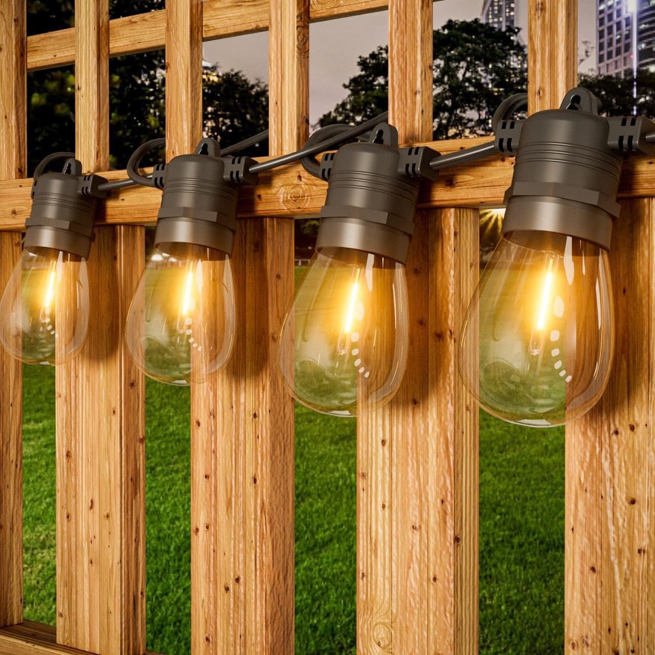 Ghirlandă Patio Casual IP65 (10 m / 20 Socluri)
