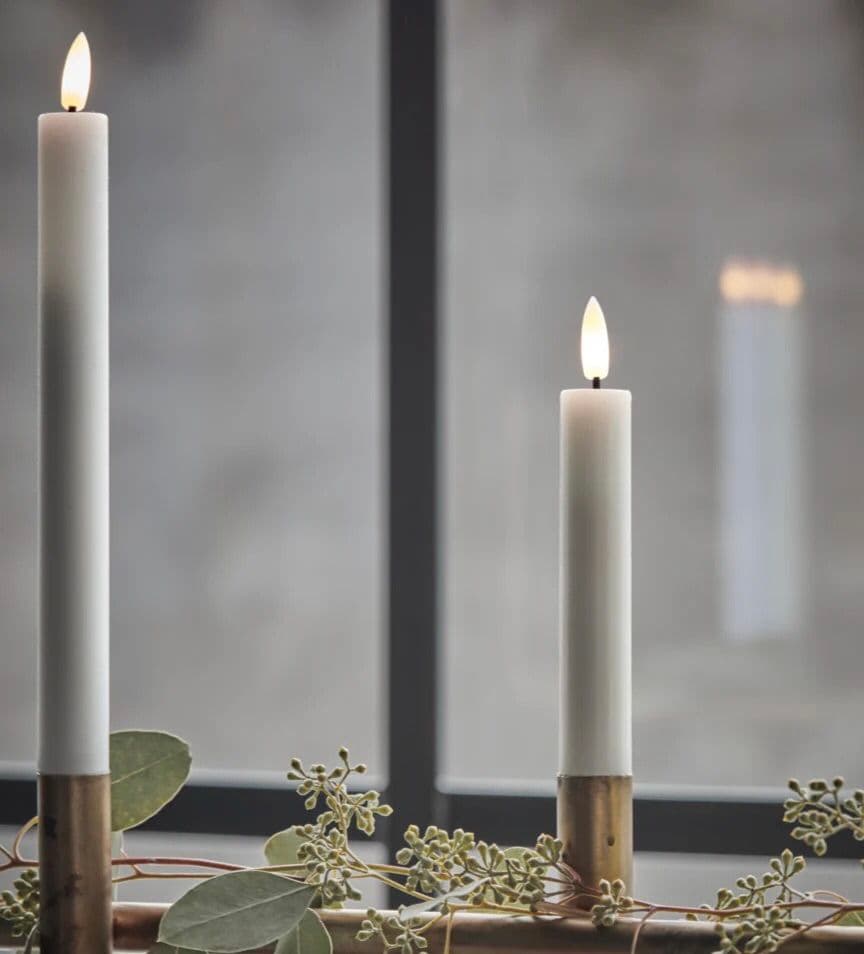 Set Lumânări Decorative LED (2 buc)